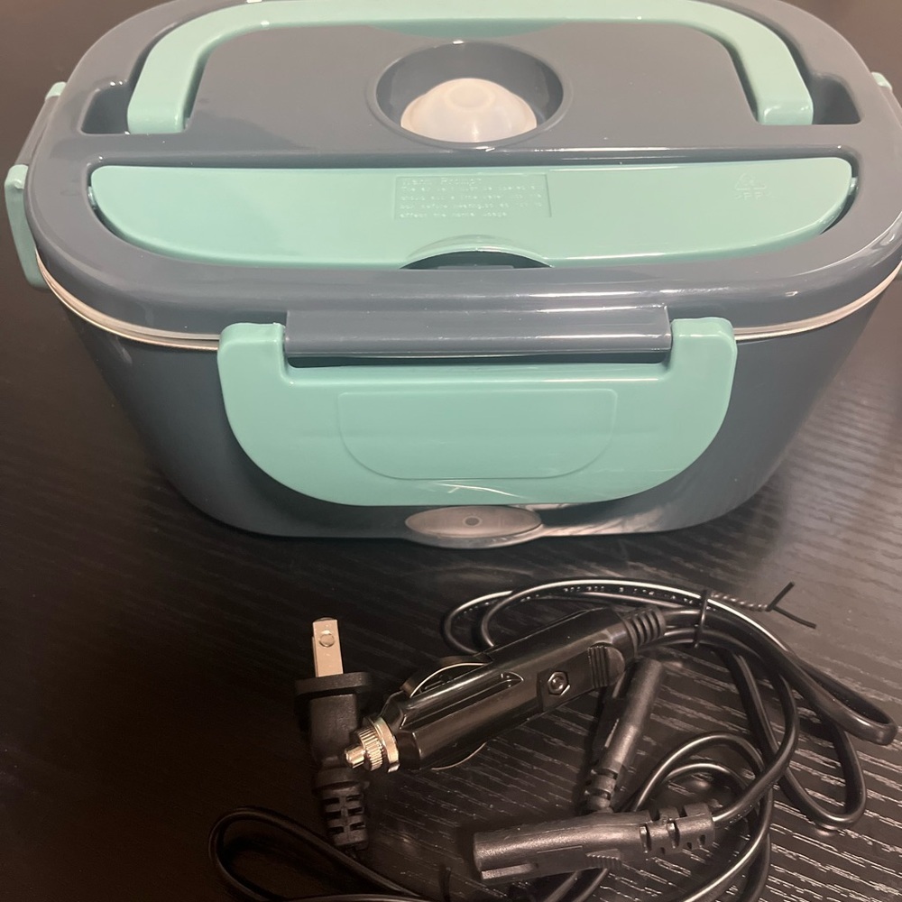 Electric Lunch Box with Dual Power Cords